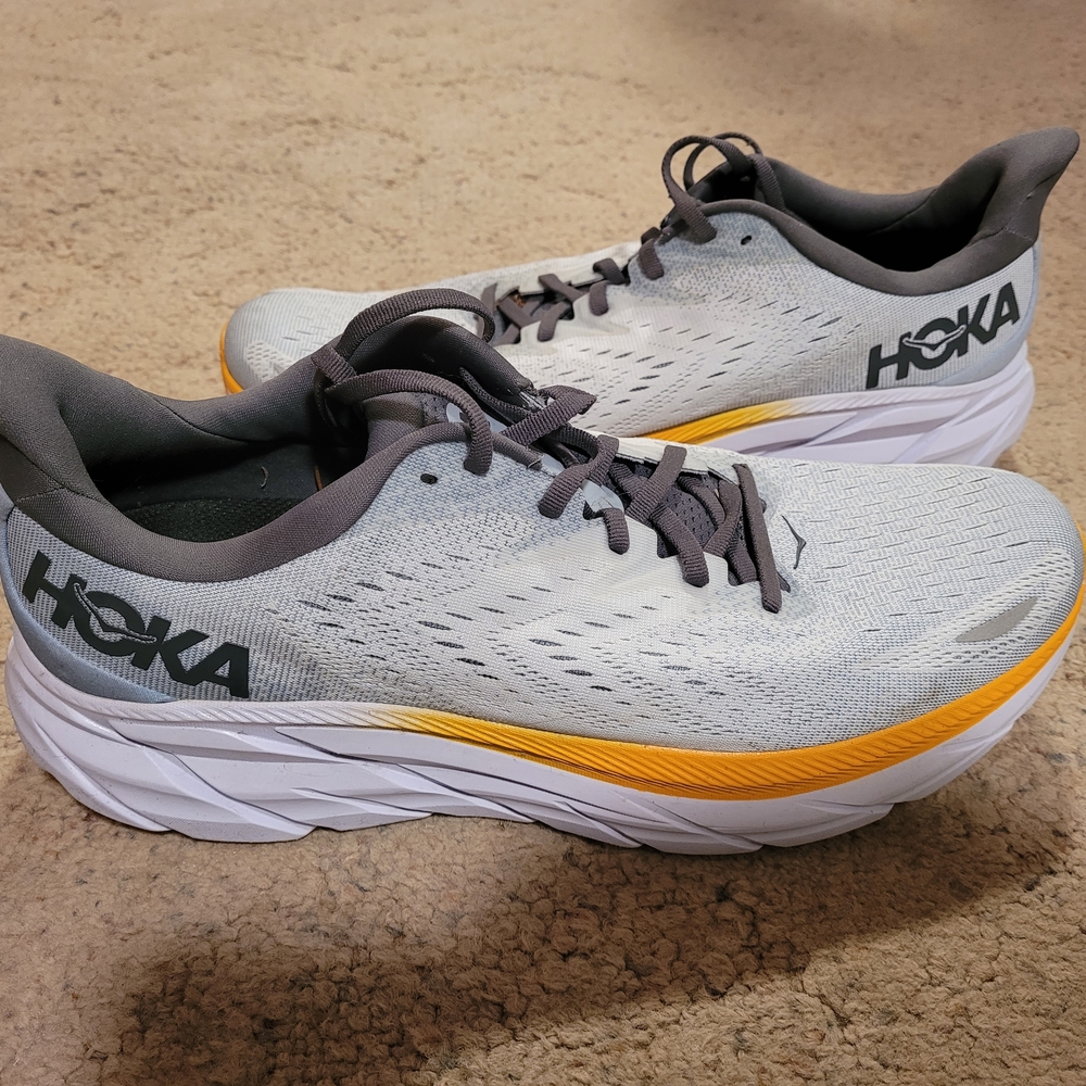 Hoka Men's Gray Running Shoes